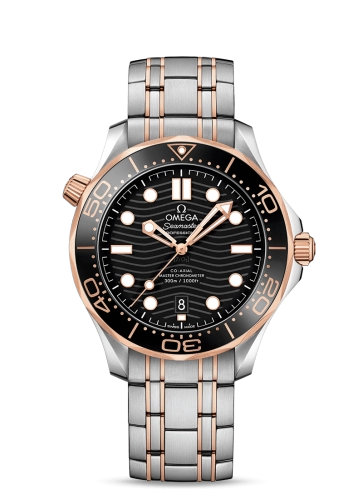 Omega Seamaster Diver 300M Black Gold