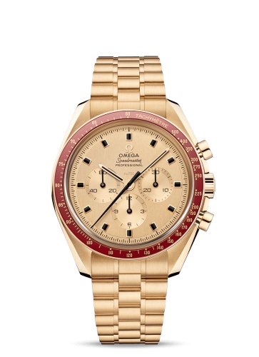 Omega Speedmaster Moonwatch Sedna Gold